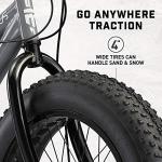 Mongoose Argus ST Fat Tire Mountain Bike for Kids Boys Girls, 20-Inch Wheels, Mechanical Disc Brakes, 10.5-Inch Steel Hardtail Frame, 7-Speed, Grey