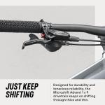 Mongoose Switchback 2 Mountain Bike for Men and Women, 9 Speed Drivetrain with Trigger Shifters, 27.5-Inch Wheels, 15.5-Inch Small Frame, Grey