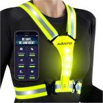 AVANTO LED Reflective Vest, Original, USB-C, High Visibility Safety Vest, Reflective Gear with Free Safety Courses, Running Lights for Runners, Dog Walking, Biking, Motorcycle, Driver