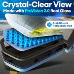 Nextcover® Bike Mirror Handlebar Mount (Right) – HD Glass | Secure & Shake-Free Bicycle Rear View Mirror for EBikes, Mountain Bikes & Scooters – Wide Angle Safety, Bicycle Mirrors