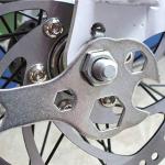 PZRT 2pcs Steel Galvanized Multi-hole Bicycle Cycle Mountain Bike Wrench Portable Multi-functional Bike Repair Tool