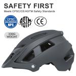 Mountain Bike Helmet Adult Men Women - Ultra Comfort, Super Lightweight Bicycle Helmets, MTB Cycling Gear Biking Accessories with Adjustable Fit & Removable Sun Visor