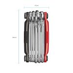 Crankbrothers Multi Tool M 10 Matte Black Red