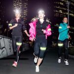 ZNBSIXP 4 Pack Reflective Bands, Adjustable Reflective Running Gear Safety Reflector Tape Straps, Elastic High Visibility Arm Wrist Ankle Leg Straps for Night Running, Cycling,Walking (Green)