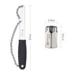 Dymoece Bike Cassette Lockring Removal Tool Bicycle Chain Whip Tool Kit Sprocket Remover Kit Compatible with Shimano Sram Freewheel Turner Install Removal