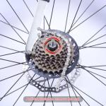 Dymoece Bike Cassette Lockring Removal Tool Bicycle Chain Whip Tool Kit Sprocket Remover Kit Compatible with Shimano Sram Freewheel Turner Install Removal