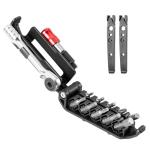 ROCKBROS Bike Tool Kits 14 in 1 Multi-Function Bike Repair Kits Portable Foldable Bike accessories Reversible Ratchet Wrench with 10 Bits 2 Tire Levers