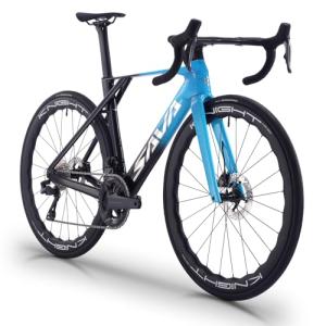 SAVADECK SLR8-Ultegra Full Carbon Road Bike with Shimano 105 R8170 24S Set for Adults, (Wave Pattern(W45), Blue, 54cm)