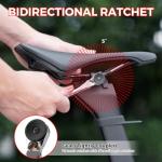 ROCKBROS Bike Tool Kit, Mini Bike Multitool, 12-in-1 Portable Bike Repair Kit, Durable Mini Ratchet Set, Maintenance Accessories for Ebike Road Mountain Bike Travel & Home (1)