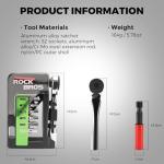 ROCKBROS Bike Tool Kit, Mini Bike Multitool, 12-in-1 Portable Bike Repair Kit, Durable Mini Ratchet Set, Maintenance Accessories for Ebike Road Mountain Bike Travel & Home (1)