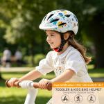 Bike Helmet Toddlers Kids for Gift - Toddler Bicycle Helmets for 2 3 4 5 6 7 8 Year Old Girls Boys - Skate Board Scooter Helmet Ages 3-5 5-8 - Small