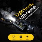 Philoent Tire Inflator Portable Air Compressor for Car Tires with Gauge, 150PSI Fast Bike Air Pump for Auto, Motorcycle, Bicycle, Balls, Digital Tire Pump with LED Light, Auto Shut-Off