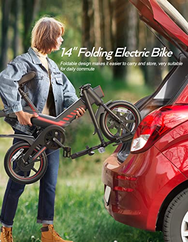 Sailnovo 14'' Folding E-Bike with 350W Motor