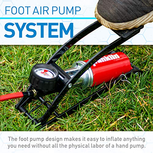 Franklin High Pressure Durable Steel Foot Pump