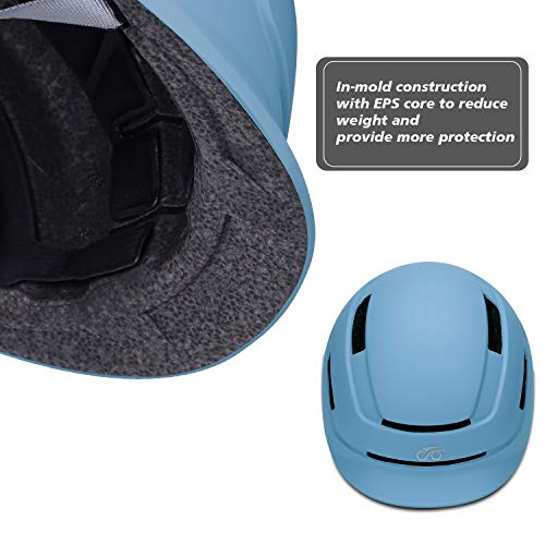 SLANIGIRO Adjustable Urban Bike Helmet with Tail Light