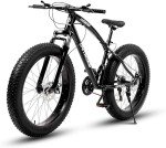 Outroad 26" Fat Tire Mountain Bike, 21-Speed