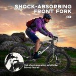 Outroad 26" Fat Tire Mountain Bike, 21-Speed