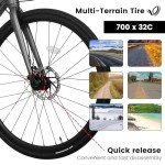 OPULHAUS 700c Aluminum Road Bike - 14 Speed