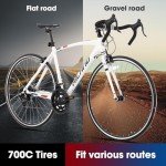 HH HILAND 700C Lightweight 14-Speed Road Bike
