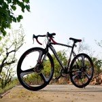 EUROBIKE 21-Speed Road Bike with Disc Brakes