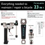 23-Piece Bike Repair Tool Kit with Case