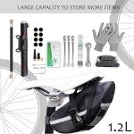 Bicycle Tire Repair Kit with Portable Pump
