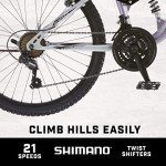 Mongoose Maxim Girls 24-Inch Mountain Bike - Lavender