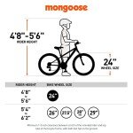 Mongoose Maxim Girls 24-Inch Mountain Bike - Lavender