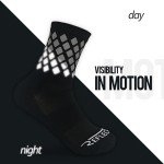 Reflective Cycling and Running Socks - Large