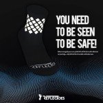 Reflective Cycling and Running Socks - Large