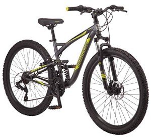 Mongoose Status 2.4 Mountain Bike with Dual Suspension