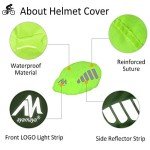 Ayamaya Waterproof Reflective Bike Helmet Cover