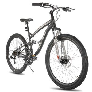 HILAND Full Suspension Men's Mountain Bike – 21 Speed