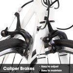 Hiland 700c Road Bike with 14-Speed Drivetrain