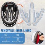 Zacro Lightweight Safety Bike Helmet with Visor