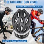 Zacro Lightweight Safety Bike Helmet with Visor