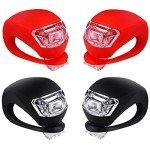 Malker Silicone LED Bike Light Set - 4pcs