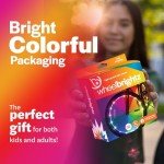Brightz WheelBrightz (2-Pack RGB) LED Bike Wheel Lights Boys Girls Kids Bike Lights for Night Riding Bicycle Lights Accessories & Decorations for Wheels Tires & Spokes Stocking Stuffers