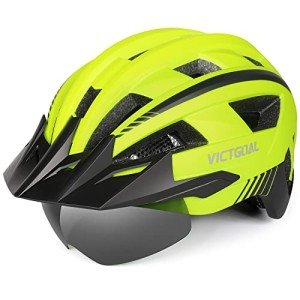 VICTGOAL Adjustable Bike Helmet with LED Light