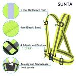 Reflective Adjustable Safety Vest for Cycling & Running