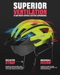VICTGOAL Adjustable Bike Helmet with LED Light