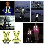 Reflective Adjustable Safety Vest for Cycling & Running
