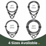 Titanker Heavy-Duty Bike Lock Security Cable