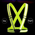 Reflective Adjustable Safety Vest for Cycling & Running