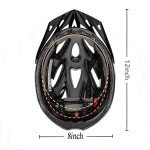 Lightweight Unisex Cycling Helmet with Airflow – Black