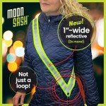 Reflective Sash for Safe Night Walking & Running