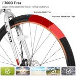Hiland 700C Hybrid Road Bike for Commuters