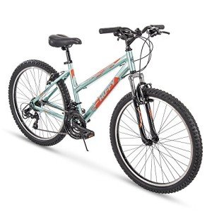 Huffy Hardtail Mountain Bike in Gloss Metallic Mint