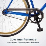 Schwinn Kedzie Lightweight Fixie Bike - Blue