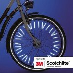 Salzmann 3M Reflective Bicycle Spoke Clips - 36 Pack